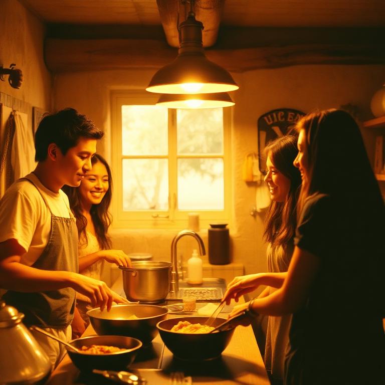 Cocina del hostel